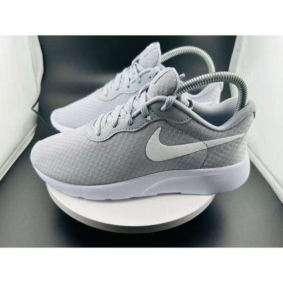 Nike Tanjun EasyOn GS 'Wolf Grey' DX9041-001 Sz 4 - Picture 5 of 5